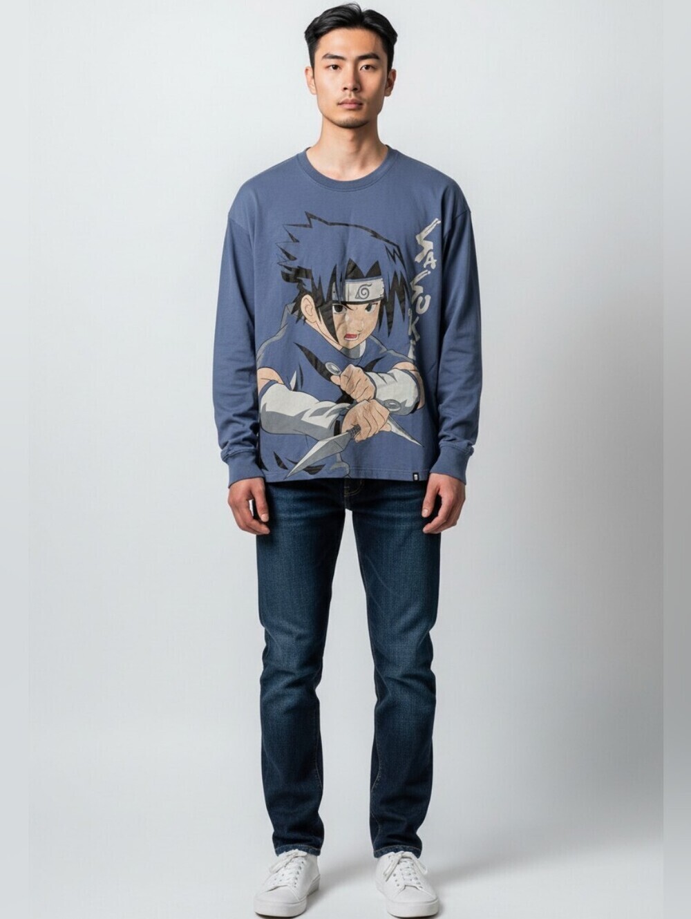 The Souled Store Sasuke Uchiha Naruto long sleeve shirt
